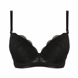 Biustonosz HALO 35235-99X – push-up czarny