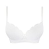 Biustonosz HALO 35235-00X – biały push-up z odpinanymi