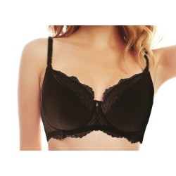 MISHA SOFT 36158-99X – czarny biustonosz z koronką