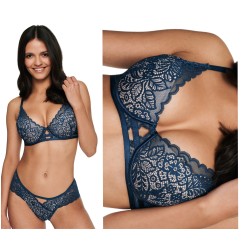 Biustonosz Hint 40368-67X – push-up z koronką