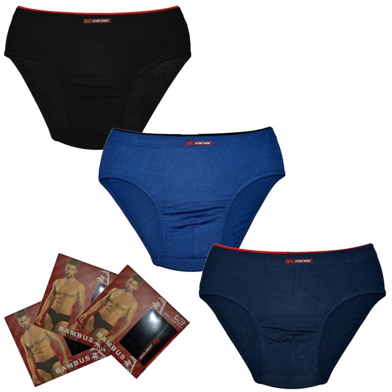 Slipy męskie C+3 3-pak bambus SMW-035 – Best Underwear