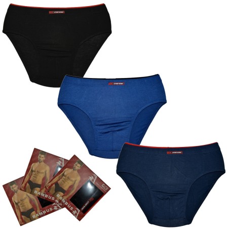 Slipy męskie C+3 3-pak bambus SMW-035 – Best Underwear
