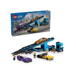 LEGO® City 60408 – Laweta z samochodami sportowymi dla dzieci