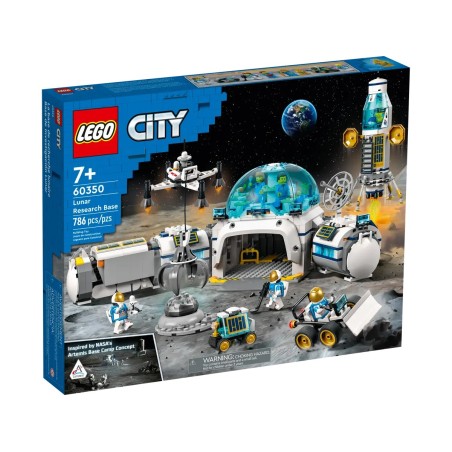 LEGO® City 60350 – Stacja badawcza na Księżycu, zestaw inspirowany NASA