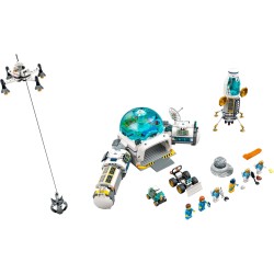 LEGO® City 60350 – Stacja badawcza na Księżycu, zestaw inspirowany NASA