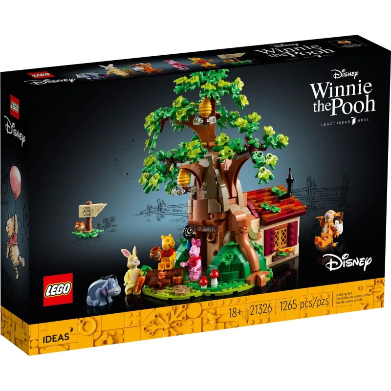 LEGO® Ideas 21326 Kubuś Puchatek – Domek w Stumilowym Lesie LEGO® Ideas 21326 Kubuś Puchatek – Domek w Stumilowym Lesie
