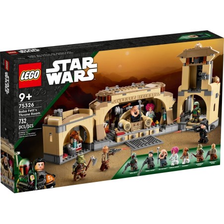 LEGO Star Wars 75326 Sala tronowa Boby Fetta