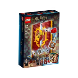 LEGO Harry Potter 76409 Flaga Gryffindoru – pokój wspólny i minifigurki