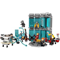 LEGO® Marvel Zbrojownia Iron Mana 76216 – zestaw z minifigurkami