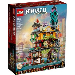 LEGO NINJAGO 71741 Ogrody miasta NINJAGO – jubileuszowy zestaw kolekcjonerski
