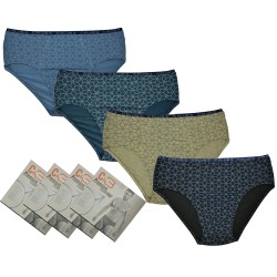 Slipy męskie C+3 4-pack – bawełna, wygodne i delikatne