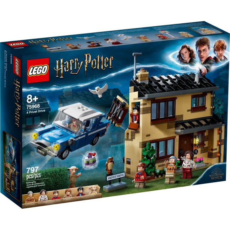 LEGO Harry Potter 75968 Privet Drive 4 – dom Dursleyów LEGO Harry Potter 75968 Privet Drive 4 – dom Dursleyów