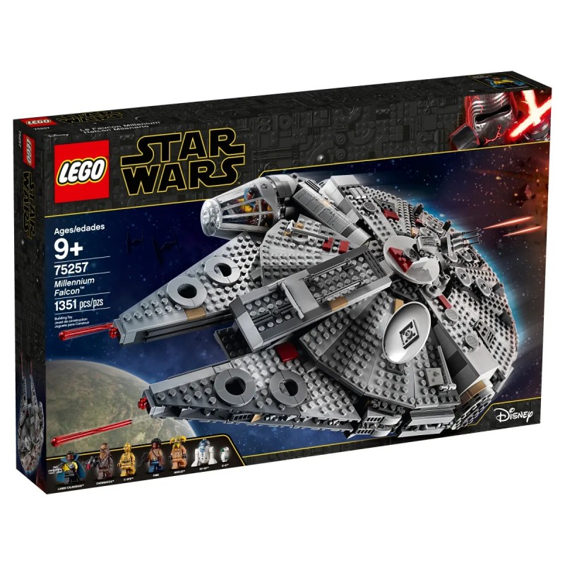 LEGO Star Wars 75257 Sokół Millennium – statek Hana Solo LEGO Star Wars 75257 Sokół Millennium – statek Hana Solo