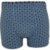 Bokserki męskie C+3 VBE-334 granatowe w kratkę – premium