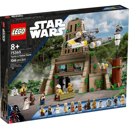 LEGO Star Wars 75365 Baza Rebeliantów Yavin 4 – zestaw 1067 el.
