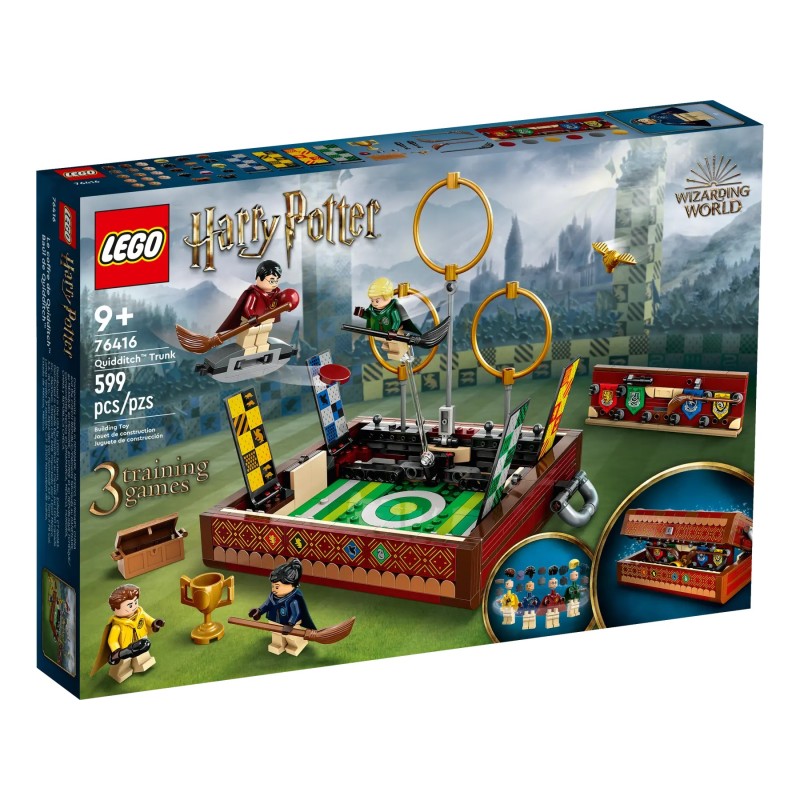 LEGO Harry Potter 76416 Quidditch Kufer – przenośny zestaw do gry
