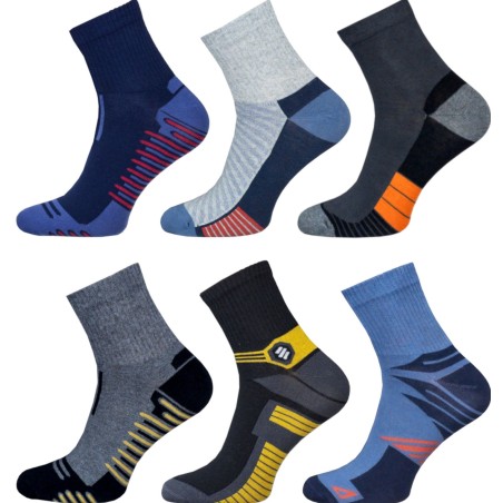 Zestaw 6 Par Skarpet Milena - Seria Activ Sportowa Krótsza | Sklep Sportowy