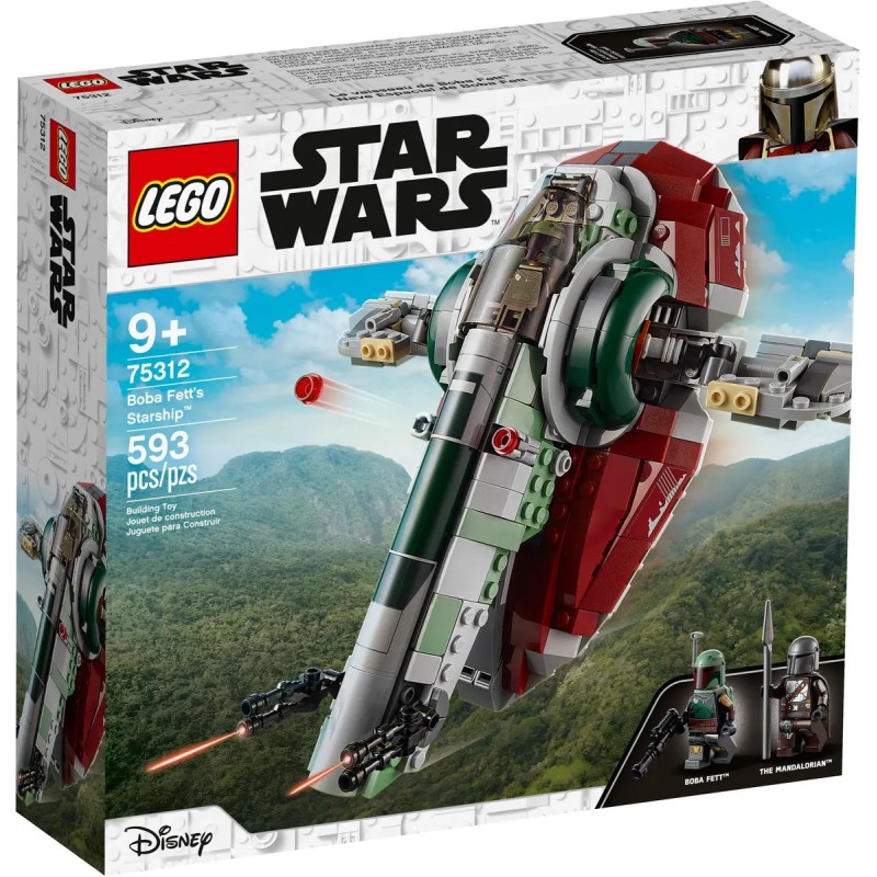 LEGO® Star Wars™ 75312 Statek Boby Fetta – Mandalorian, zestaw z minifigurkami