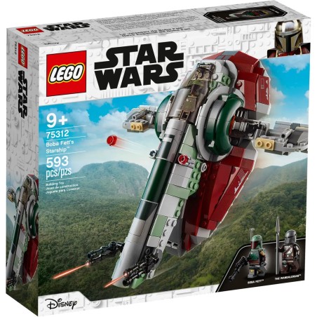 LEGO® Star Wars™ 75312 Statek Boby Fetta – Mandalorian, zestaw z minifigurkami
