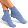 Skarpety Milena FIT bezuciskowe jeans 37-41 bawełna 75%