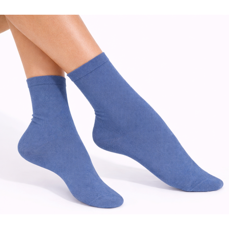 Skarpety damskie Milena FIT jeans 37-41 bawełniane