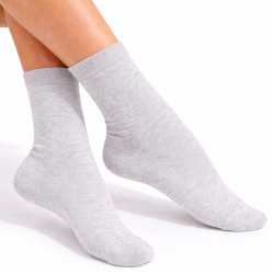 Skarpety damskie Milena FIT melanż 37-41 bawełniane