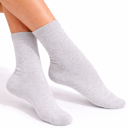 Skarpety damskie Milena FIT melanż 37-41 bawełniane