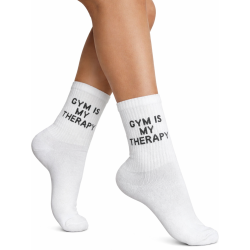 Skarpety sportowe damskie GYM IS MY THERAPY 37-41