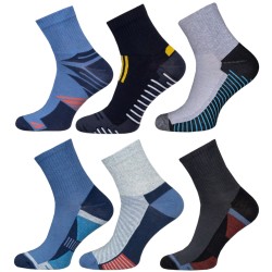 Zestaw 6 Par Skarpet Milena - Seria Activ Sportowa Krótsza | Sklep Sportowy