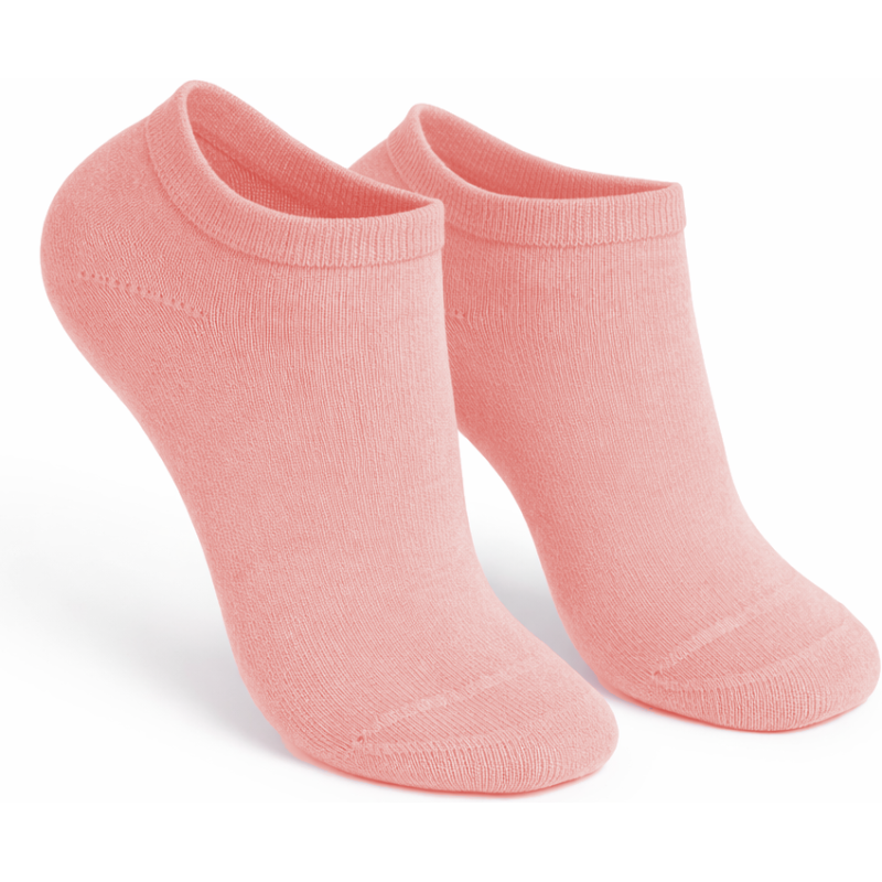 Stopki damskie bawełniane łososiowe Aura.Via | 3xn.com.pl