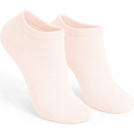 Stopki damskie bawełniane brzoskwiniowe gładkie Aura.Via