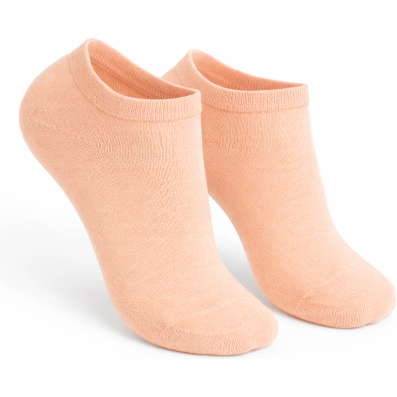 Stopki damskie bawełniane pomarańczowe Aura.Via | 3xn.com.pl