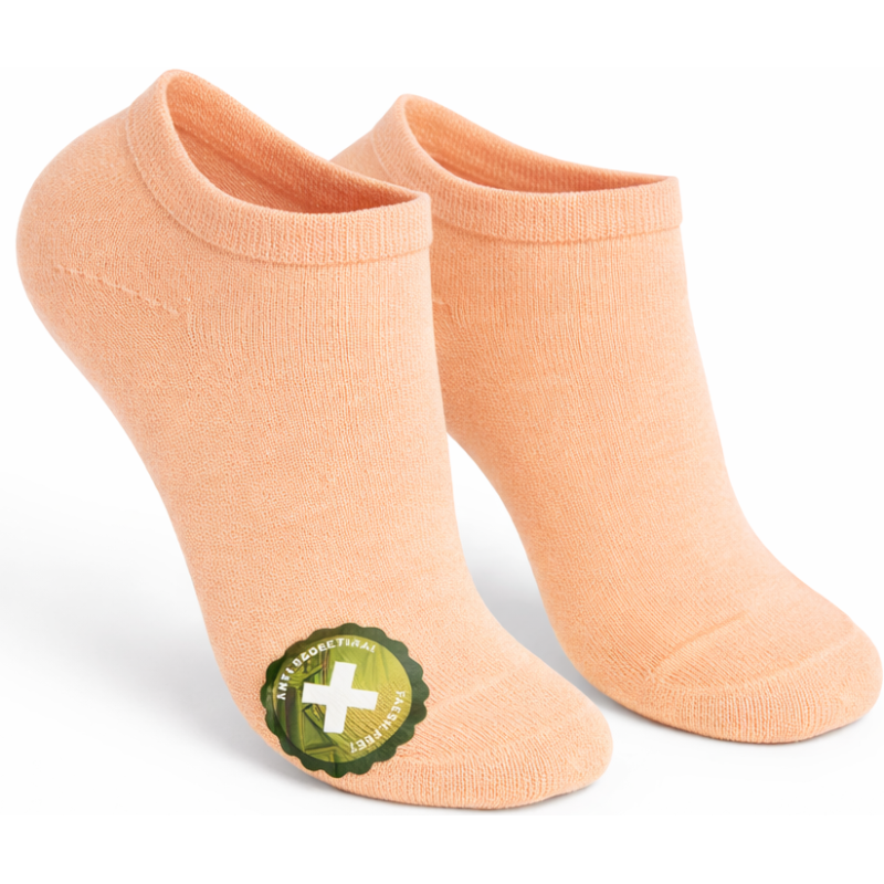 Stopki damskie bambusowe pomarańczowe Aura.Via | 3xn.com.pl