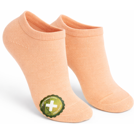 Stopki damskie bambusowe pomarańczowe Aura.Via | 3xn.com.pl