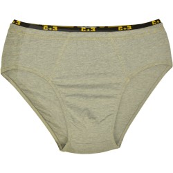 Slipy męskie C+3 Premium jasny szary – bawełna 95%