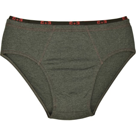 Slipy męskie C+3 Premium jasny szary – bawełna 95%