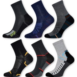 Skarpety Milena - Zestaw 6 Par | Polski Producent | Certyfikowane | Bawełna i Elastan