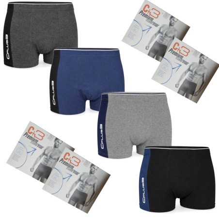 Bokserki C+3 Premium 4 szt Active Line VBE-753