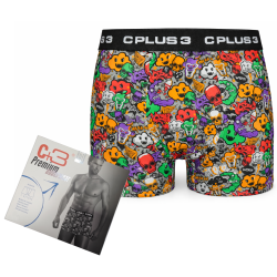 Bokserki C+3 Premium Street Chaos VBE-727 bawełna