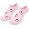 Stopki damskie kotki Milena różowe bawełniane 37-41