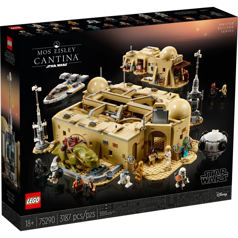 LEGO Star Wars 75290 Kantyna Mos Eisley MBS 3187 elementów