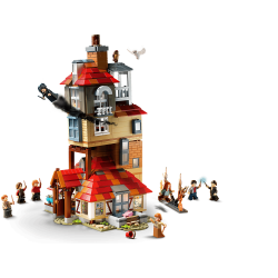 LEGO Harry Potter 75980 Atak na Norę dom Weasleyów