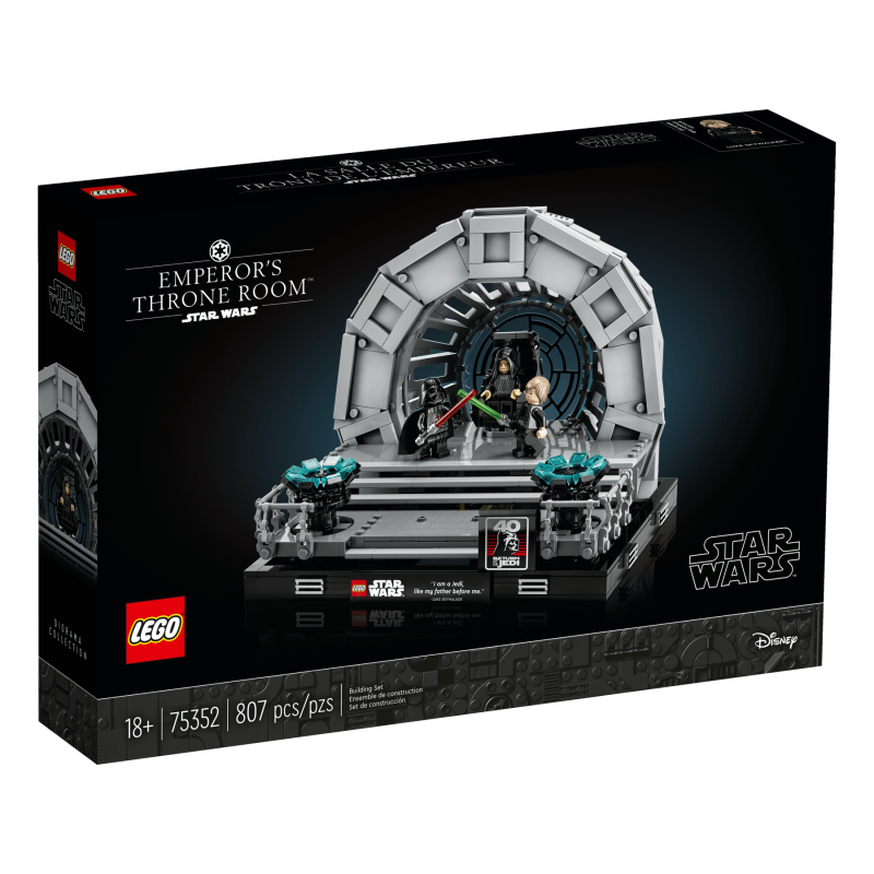 LEGO Star Wars 75352 Diorama Sala Tronowa Imperatora