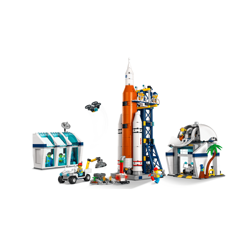 LEGO City 60351 Start rakiety kosmodrom NASA kosmos