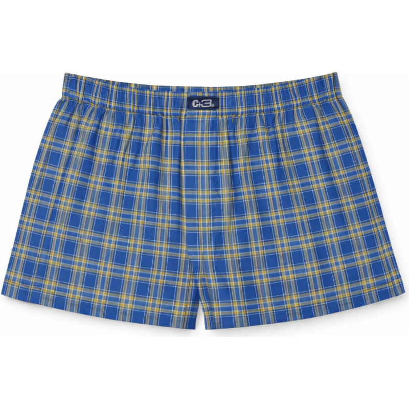 Bokserki męskie C+3 100% bawełna tkane luźne