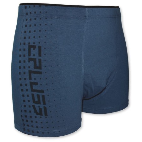 Bokserki męskie C+3 - Duże Logo, Komfort, Bawełna