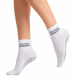 Skarpety Milena ABS 37-41 białe Pilates Princess