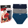 Slipy męskie Cotton World 3 szt. 100% bawełna | Sklep 3XN