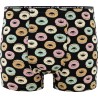 Bokserki męskie C+3 Premium Donuty VBE-762 czarne
