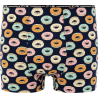 Bokserki męskie C+3 Premium Donuty VBE-762 granatowe